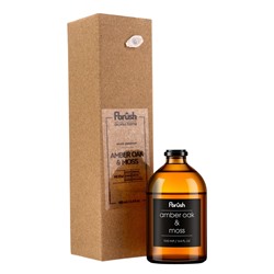 Диффузор ароматический Craft «Янтарь и дубовый мох», с палочками, тёплый древесно-смолистый аромат для дома, 100 мл