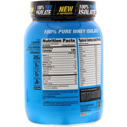 BPI Sports, ISO HD, 100%-ный чистый изолят белка, шоколадный брауни, 1,6 фунта (736 г)