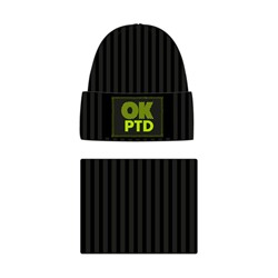 Шапка трикотажная для девочек