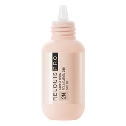 Крем тональный Face&Body Foundation 24H SPF30 тон 2N средний нейтральный