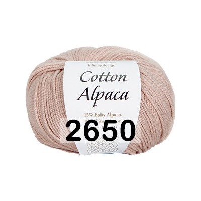 Пряжа Infinity Cotton Alpaca