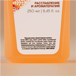 Подарочный набор новогодний женский «Сочное настроение»: гель для душа и пена для ванны, 2×250 мл, URAL LAB