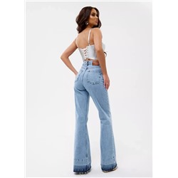 Женские джинсы клёш CRACPOT