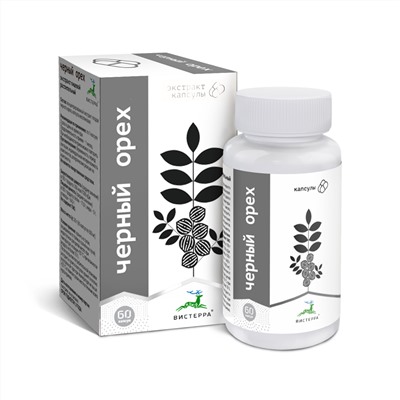 Экстракт черного ореха 60 капс.