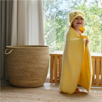 Полотенце - уголок LoveLife «Утёнок», 60×85 см, велсофт