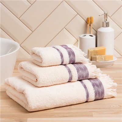 Полотенце махровое LoveLife «Муссон» 30×50 см, гранатовый, 100% хлопок, 500 г/м²