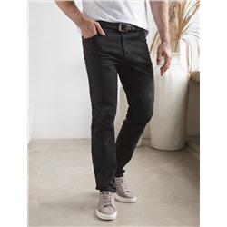 Джинсы зауженные из эластичного денима