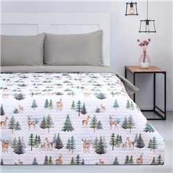 Покрывало «Этель» 1.5 сп Forest miracle, 145×210 см, микрофибра