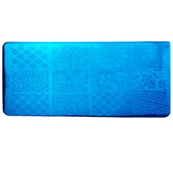 Пластина для стемпинга металлическая XY-Z20 (6см*12см)