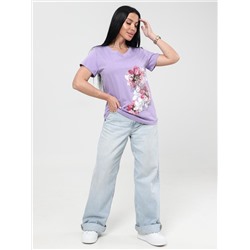 Вейгела - футболка сиреневый