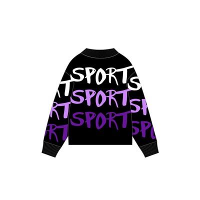 Джемпер трикотажный для девочек