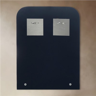 Зеркало интерьерное настенное «Райские птицы», с пескоструйной графикой, с фьюзингом, с полочкой, 35×45 см