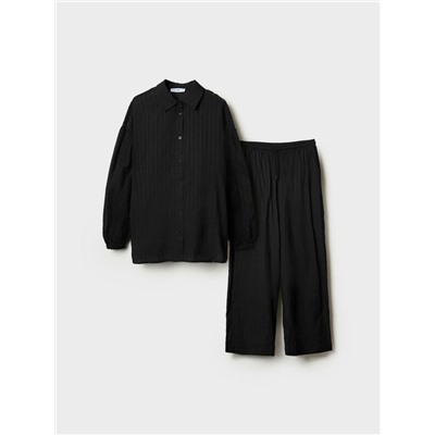 Комплект текстильный для женщин: брюки, рубашка