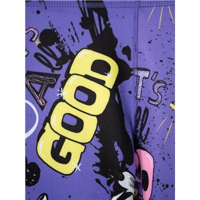 Термокомплект трикот. для девочек: фуфайка (футболка) с длин. рук, брюки