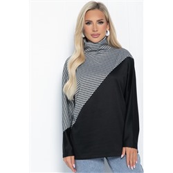 Блуза Нелли (черная) Б11250