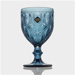 Бокалы для вина Magistro «Варьете», 320 мл, 8.5×16 см, набор 6 шт., стекло, синие