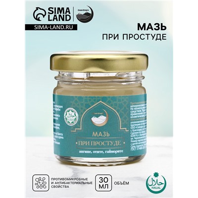 Мазь при простуде, ангине, отите, гайморите, GoryStepy, 30 мл