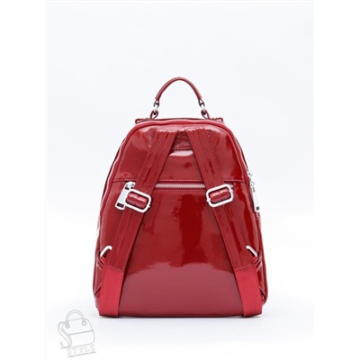 Рюкзак женский кожаный 19001-8 wine red Polina&Eiterou в Новосибирске