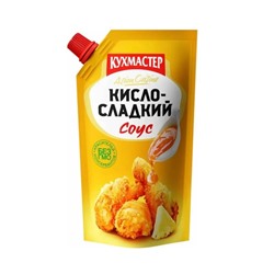 Соус КУХМАСТЕР Кисло-сладкий, 200 г (дой-пак)