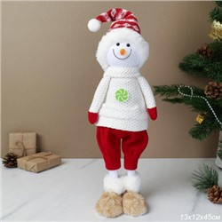 Новогоднее украшение Снеговик 45 см / AW-100 /уп 48/
