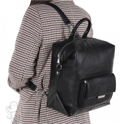 Рюкзак женский 69146 black Velina Fabbiano-Safenta/30