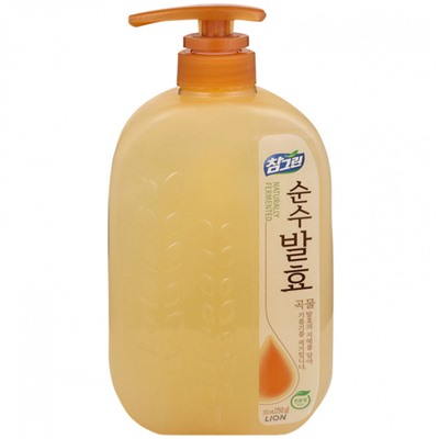 LION CHARM Green Средство для мытья посуды, овощей и фруктов (5 злаков) 750 г