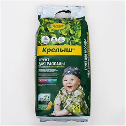 Грунт для рассады Фаско Крепыш прессованный 25 л