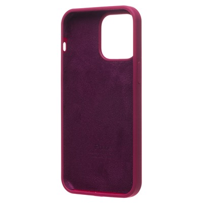 Чехол-накладка [ORG] Soft Touch для "Apple iPhone 14 Pro Max" (bordo) (212211)