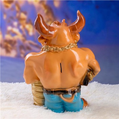 Копилка для денег «Бык качок»