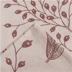 Пододеяльник 1.5-спальный «Экономь и Я. Барбарис», 147×210 см, бежевый, бязь