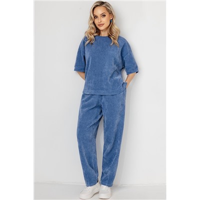 Брюки женские  204В/02/Джинсовый