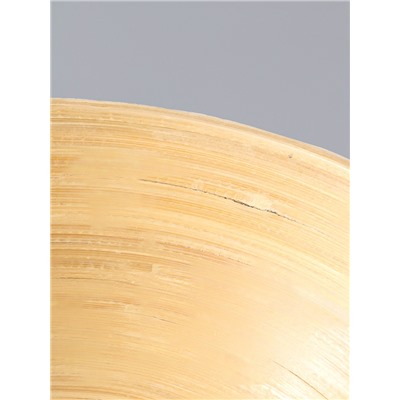 УЦЕНКА Салатник 25х25х8 см, бамбук