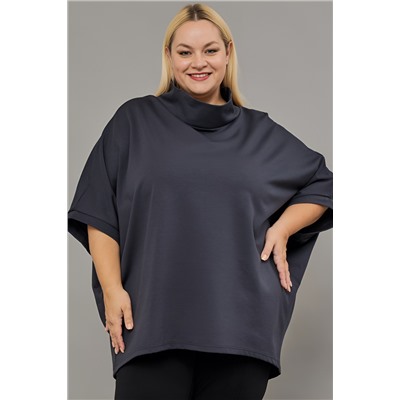 Блуза-туника больших размеров нарядная Б-02