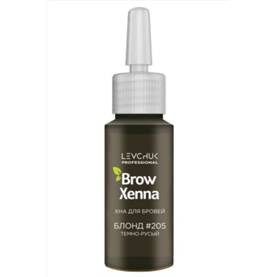BrowXenna Хна для бровей, блонд №205, 10 мл KRISTALLER, 1130533