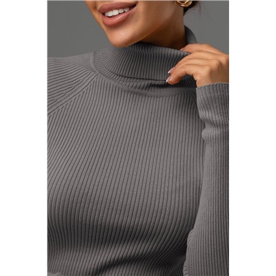 Женская водолазка в рубчик Happyfox