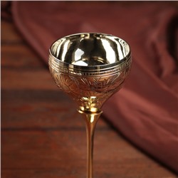 Бокал для вина, 20×9×9 ± 1 см, латунь