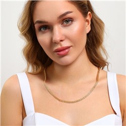Цепочка на шею ювелирная бижутерия Итальянское золото (покрытие желтое 14к), арт.213.923