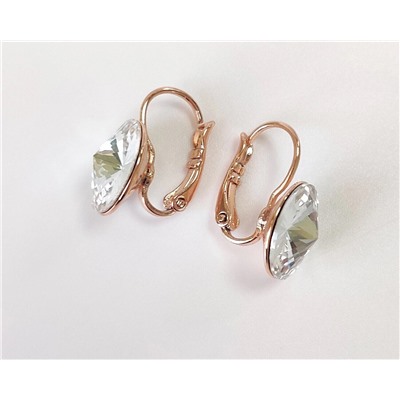 Серьги с кристаллами Swarovski