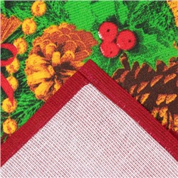 Набор кухонных полотенец Доляна «Зимние радости» 35×60 см-2 шт., 100% хлопок