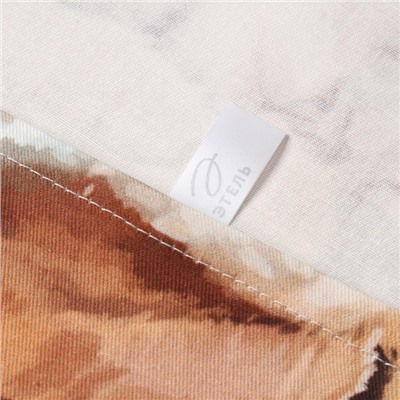 Полотенце новогоднее кухонное «Этель» «Счастливы вместе» 40×70 см, 100% хл, саржа 190 г/м²