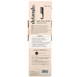Kitsch, Detangle, Wide Tooth Comb, 1 Comb