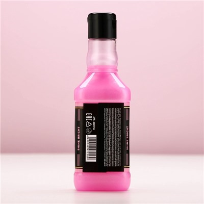 Гель для душа виски Keep calm and think pink, 250 мл, аромат розового вина, Чистое счастье