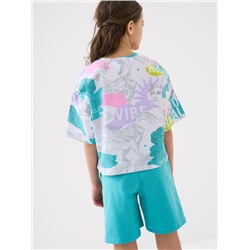 Шорты трикотажные для девочек