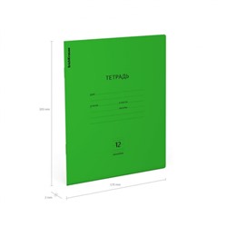 Тетрадь  12л линия "Классика Neon" зеленая 56538 ErichKrause