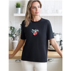 VILATTE Футболка D49.136