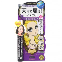 KissMe, Heroine Make, Volume & Curl, водостойкая туш для объемных и закрученных ресниц, оттенок 01 «Супер-черный», 6 г (0,21 унции)