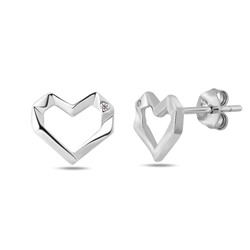 Серьги, куб.циркон., NS-23411