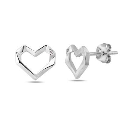 Серьги, куб.циркон., NS-23411