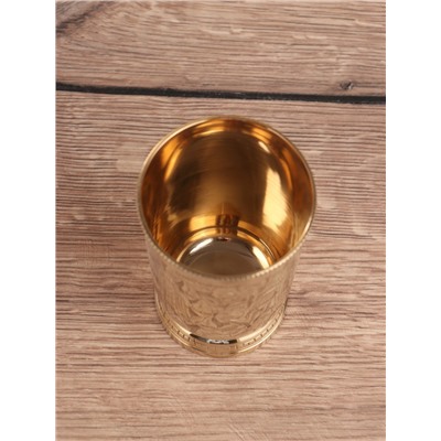 Бокал «Гобелен», 7×7×11 см, латунь