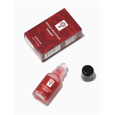 Парфюмерное масло женское с феромонами Formula Pheromone Cherry, 15 мл (по мотивам Cherry In The Air (Escada)